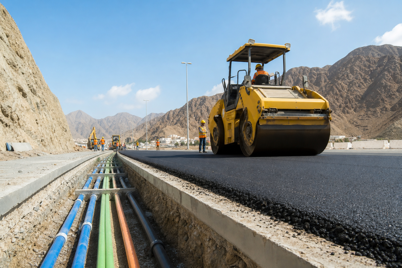 Bausher sewer network rehabilitation